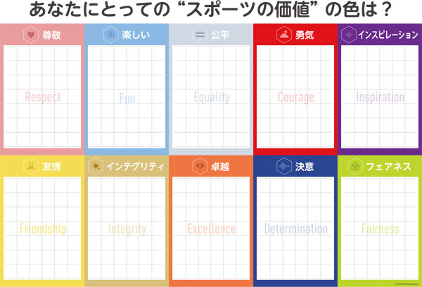 10個のキーワードを選んでいるイメージ